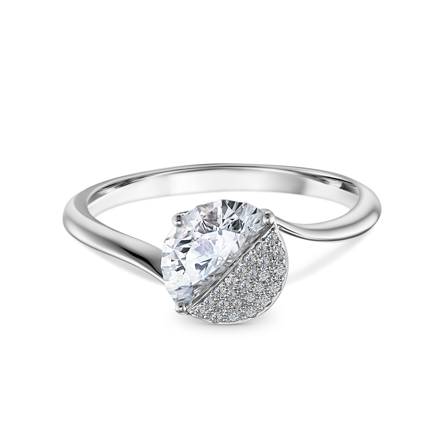 кольцо с бриллиантом из золота 750. 25 алмазов. Diamond top. кольцо с 1 бриллиантом из красного золота. Diamond company.