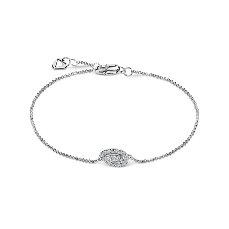 Браслет, белое золото 585, бриллиант, Balance 3
