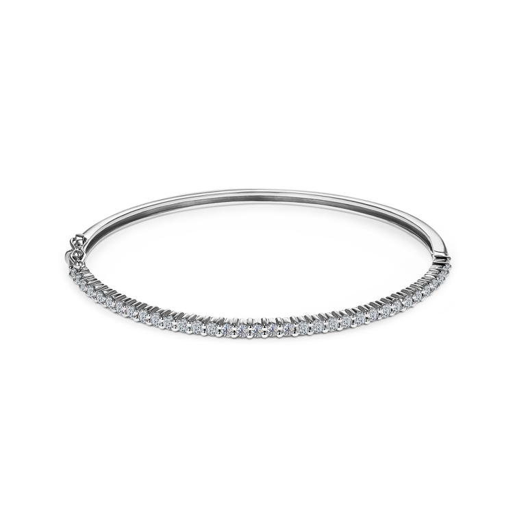 Браслет, белое золото 585, бриллиант, Moments