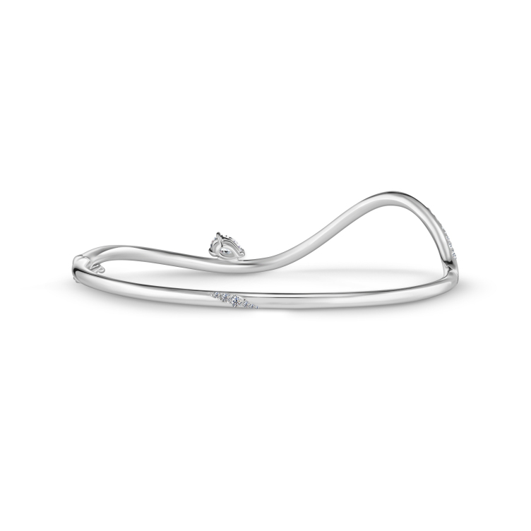 Браслет, белое золото 585, бриллиант, Lethe 3